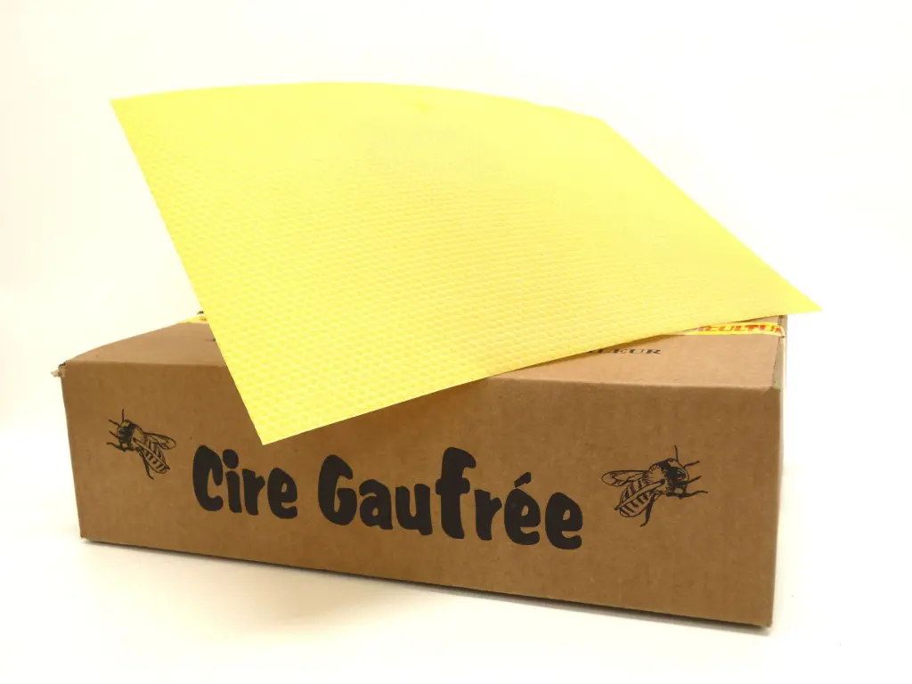 Cire gaufrée 